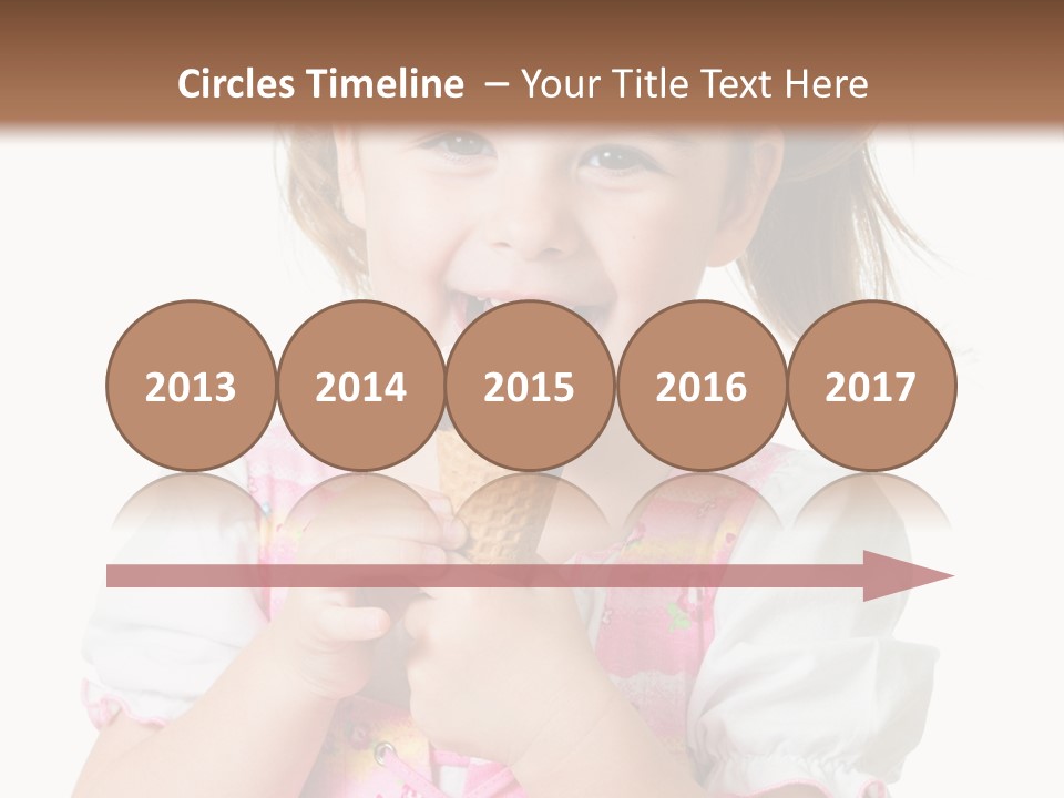 Positive Beauty Cone PowerPoint Template