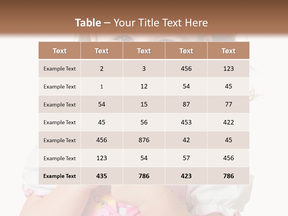 Positive Beauty Cone PowerPoint Template