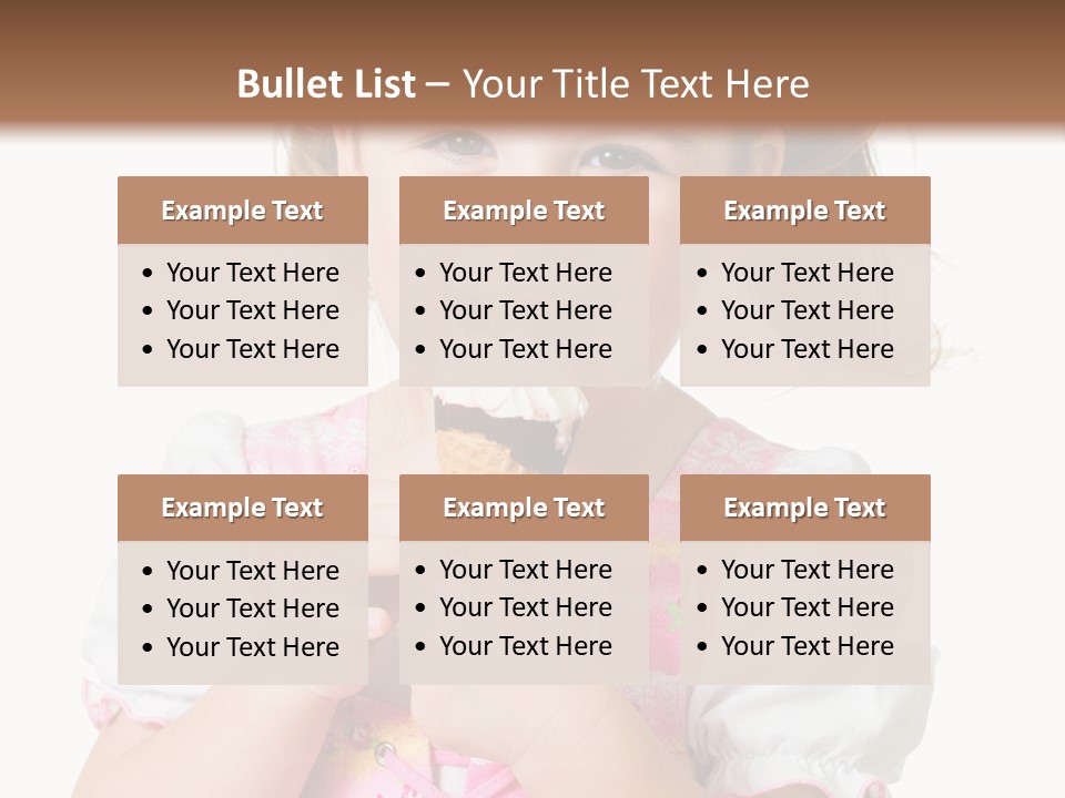 Positive Beauty Cone PowerPoint Template