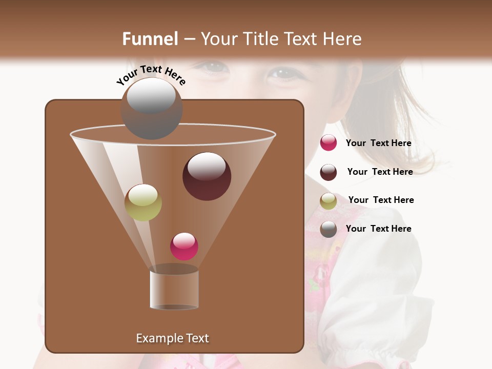 Positive Beauty Cone PowerPoint Template