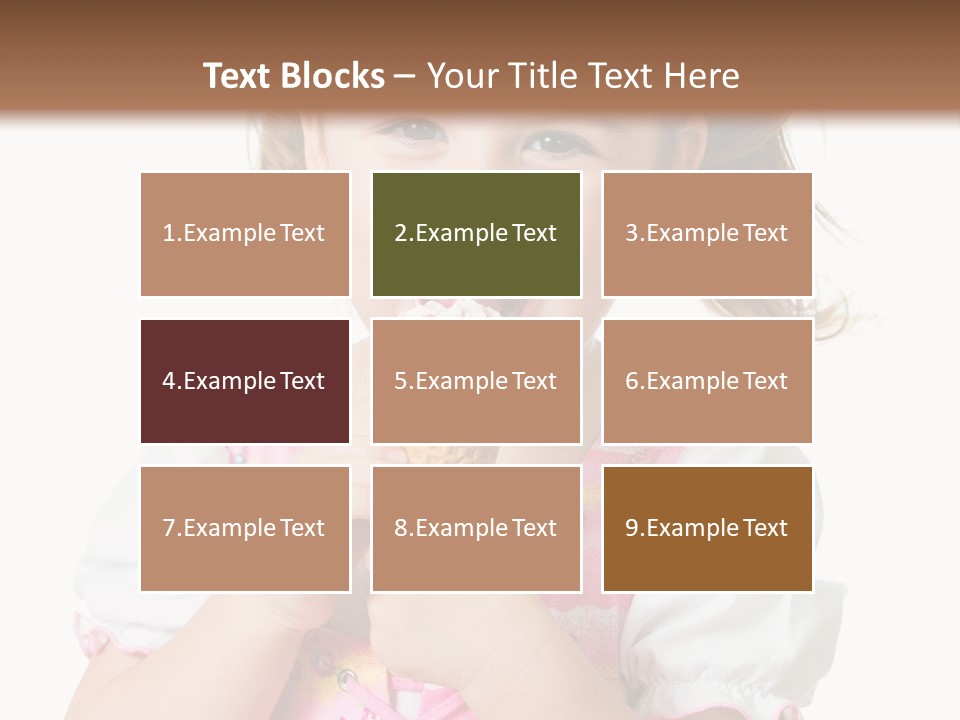 Positive Beauty Cone PowerPoint Template