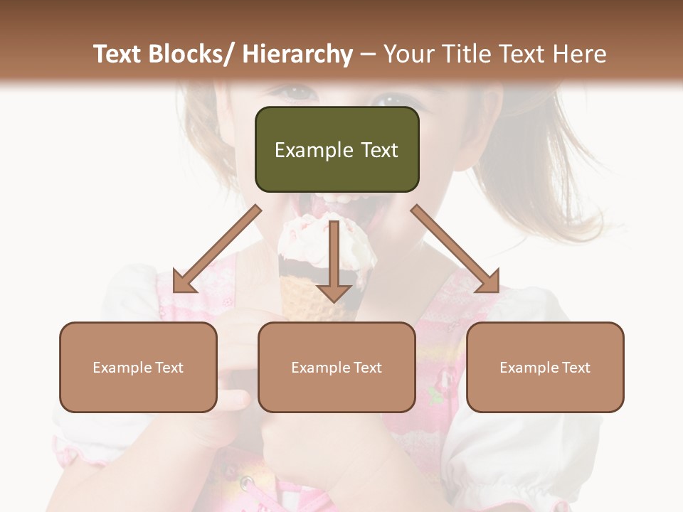Positive Beauty Cone PowerPoint Template