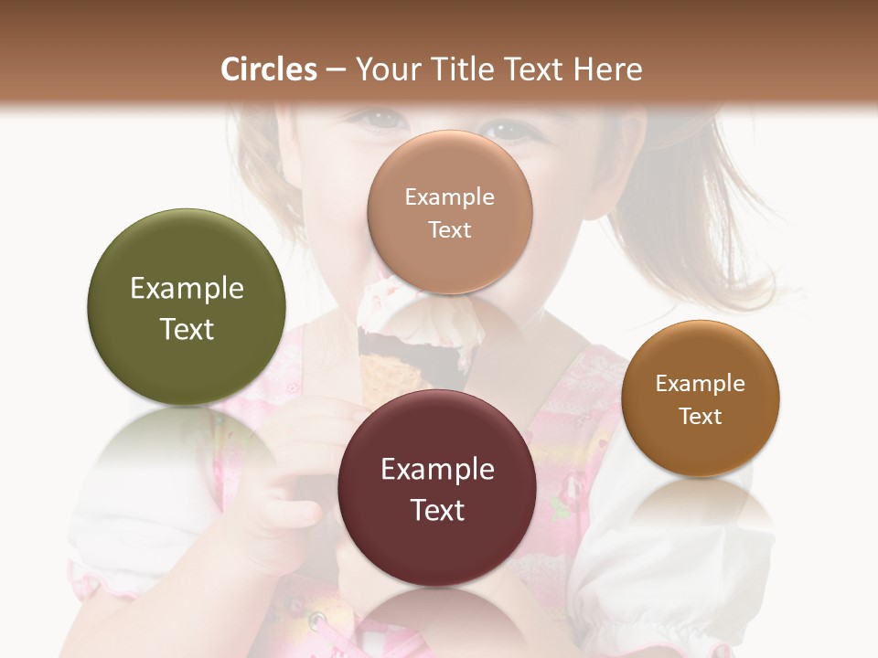 Positive Beauty Cone PowerPoint Template