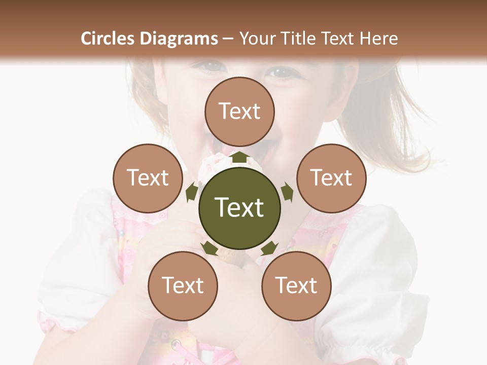 Positive Beauty Cone PowerPoint Template