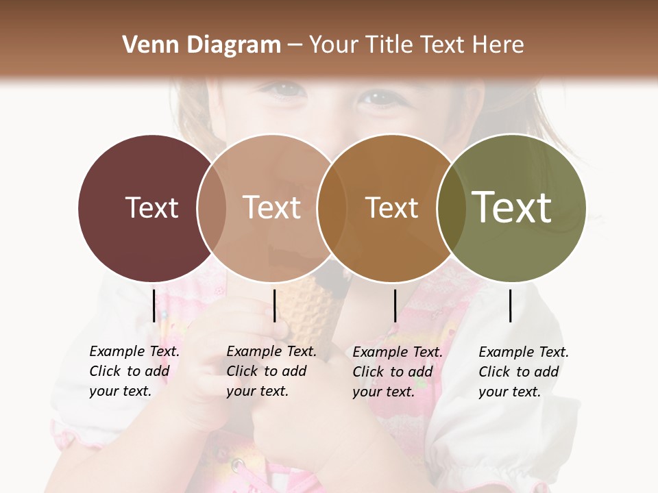 Positive Beauty Cone PowerPoint Template