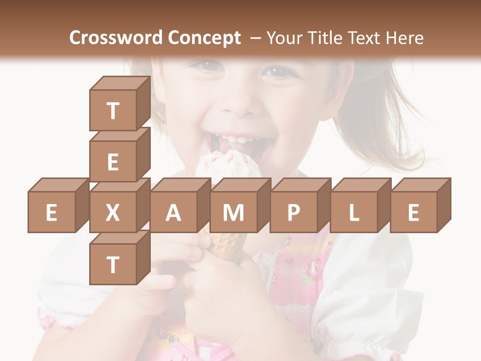 Positive Beauty Cone PowerPoint Template