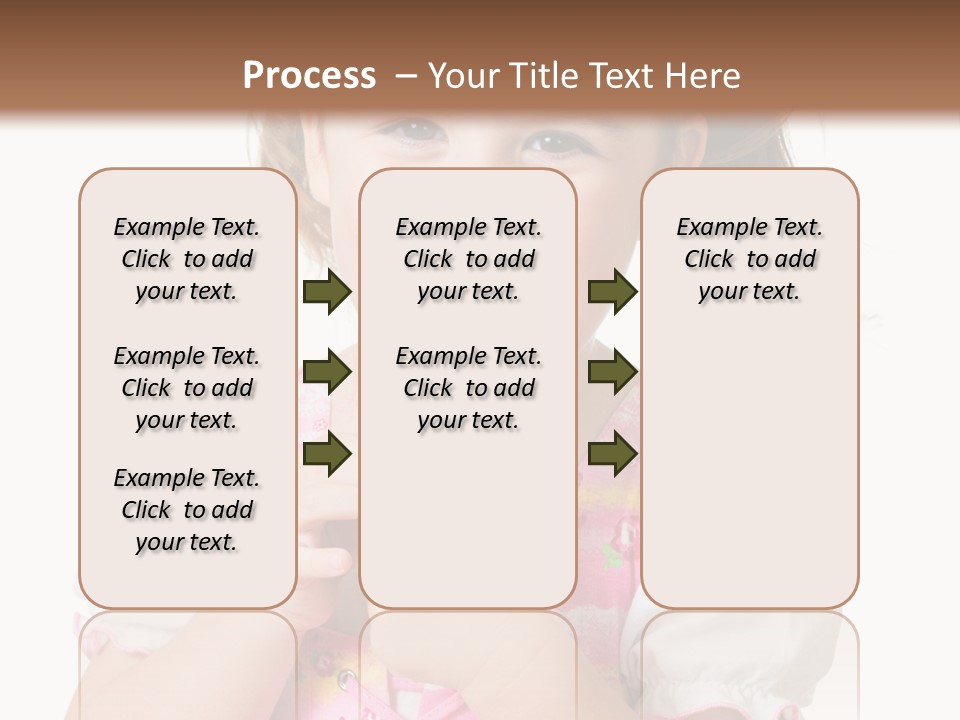 Positive Beauty Cone PowerPoint Template