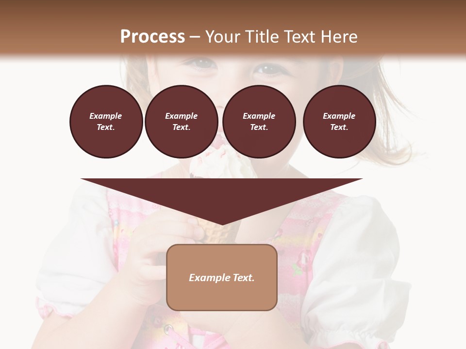 Positive Beauty Cone PowerPoint Template