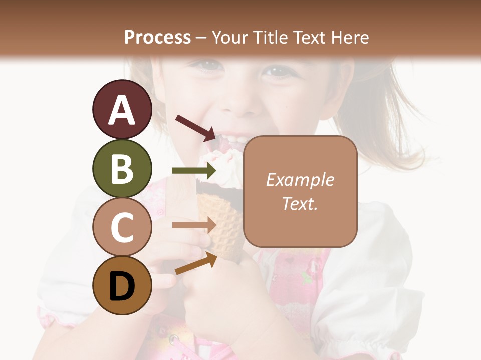 Positive Beauty Cone PowerPoint Template