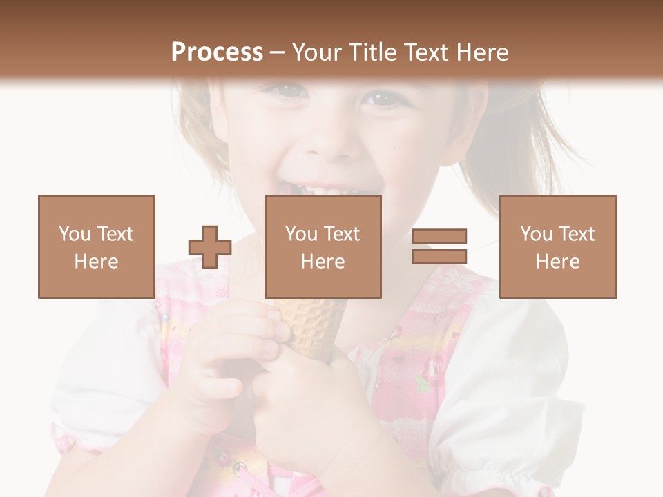 Positive Beauty Cone PowerPoint Template