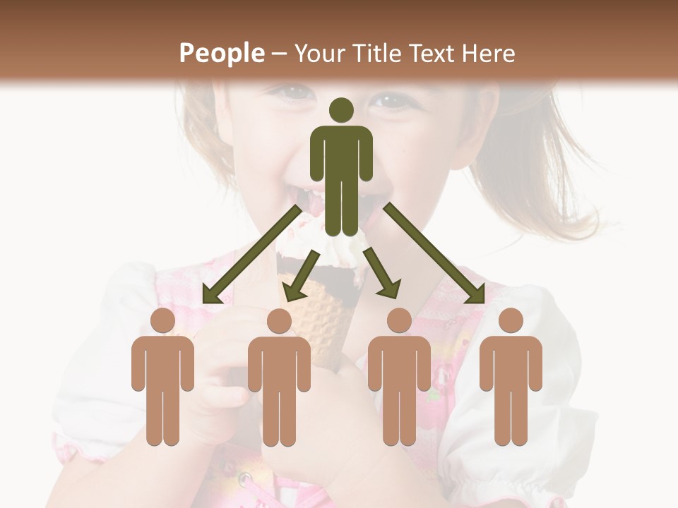 Positive Beauty Cone PowerPoint Template