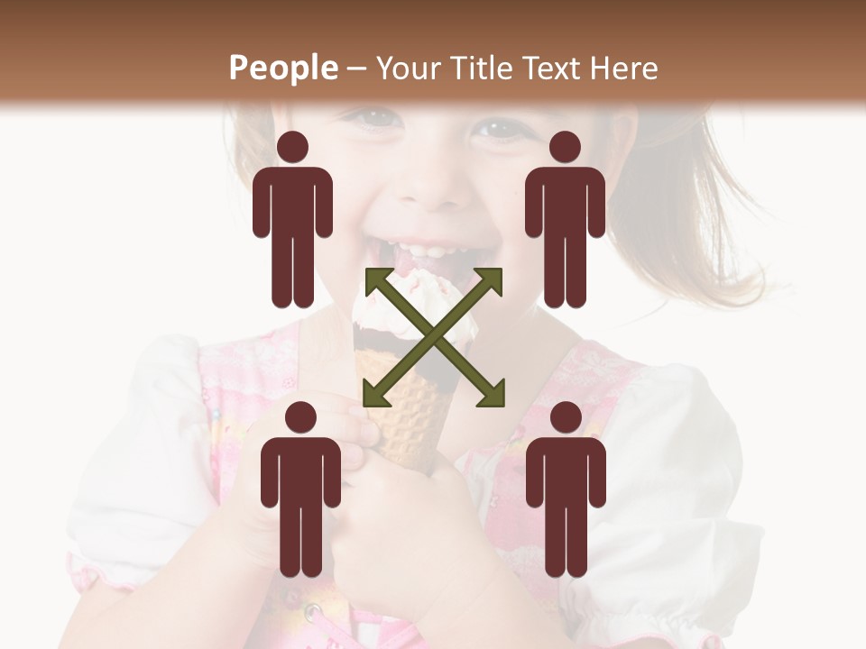 Positive Beauty Cone PowerPoint Template