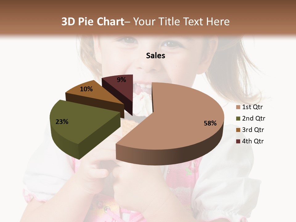 Positive Beauty Cone PowerPoint Template
