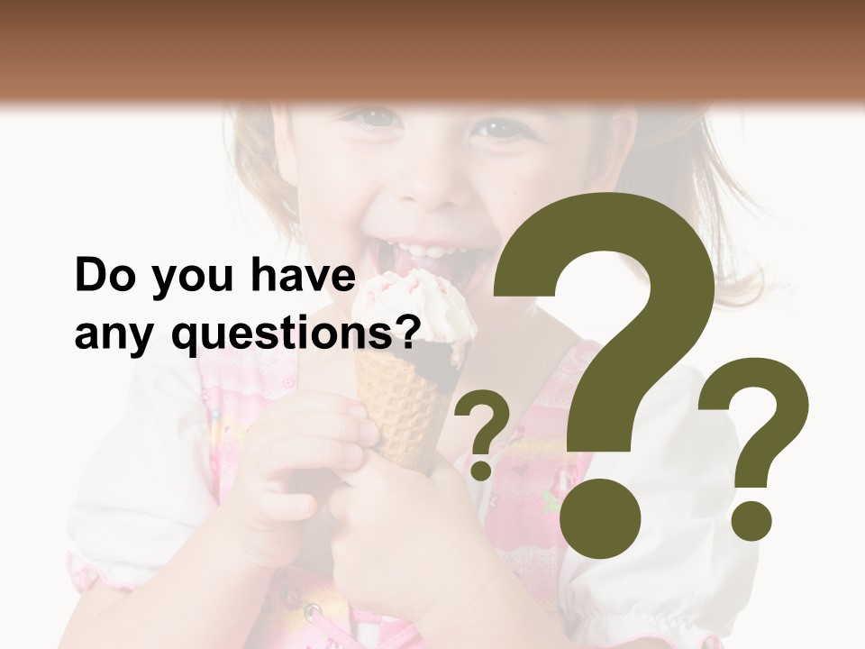 Positive Beauty Cone PowerPoint Template