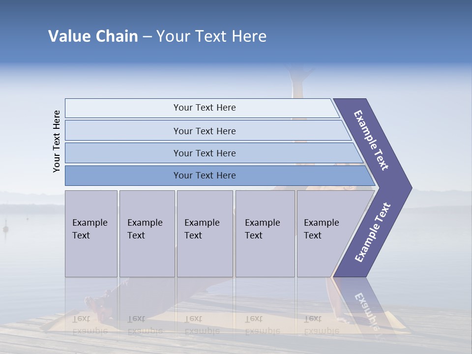 Fitness Meditation Pretty PowerPoint Template