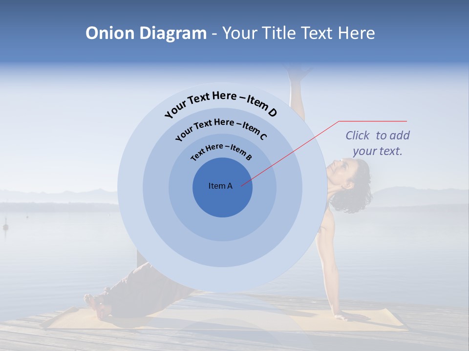 Fitness Meditation Pretty PowerPoint Template