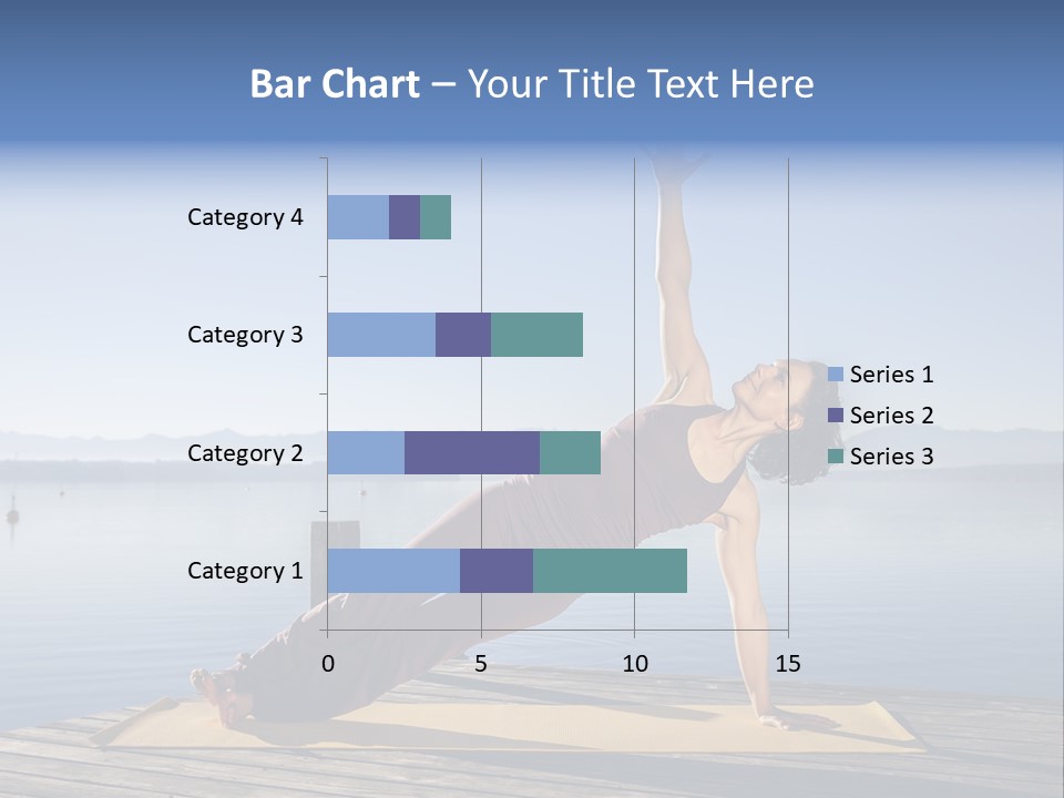 Fitness Meditation Pretty PowerPoint Template