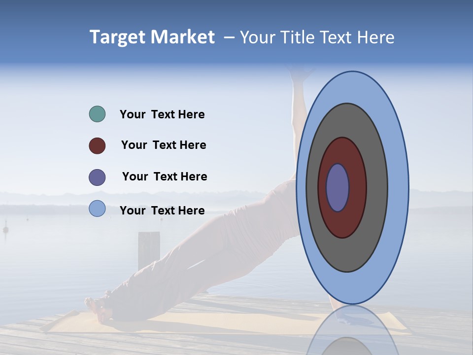 Fitness Meditation Pretty PowerPoint Template