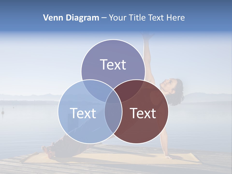 Fitness Meditation Pretty PowerPoint Template