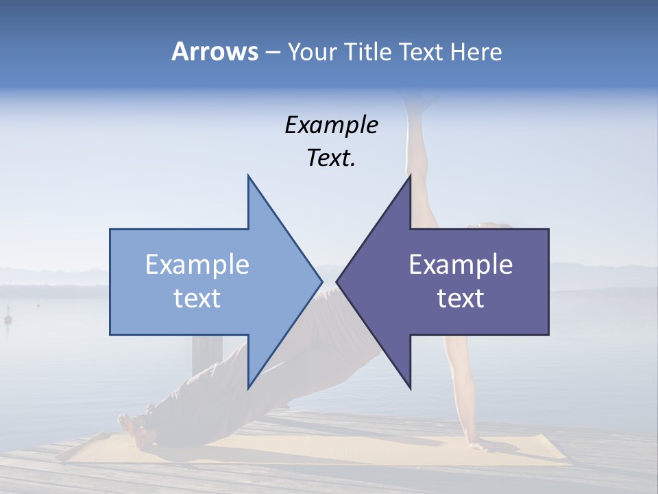 Fitness Meditation Pretty PowerPoint Template