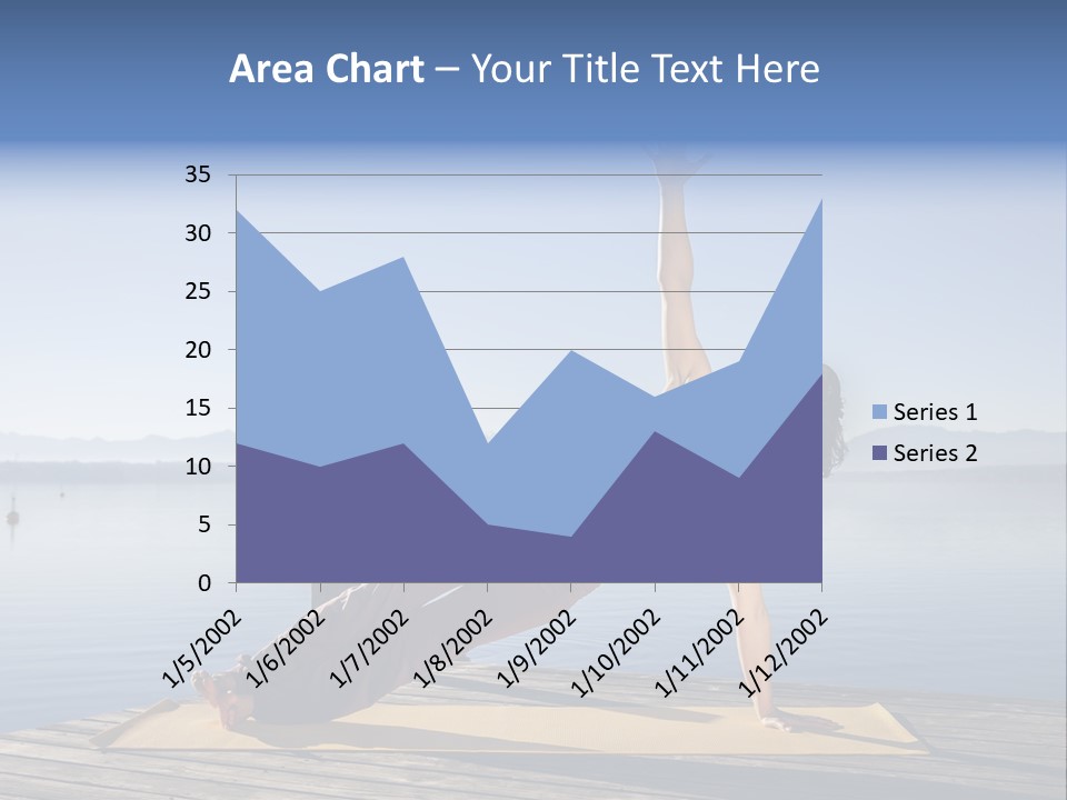 Fitness Meditation Pretty PowerPoint Template