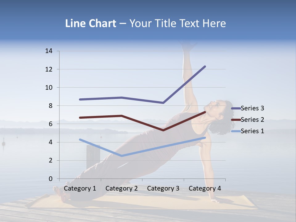 Fitness Meditation Pretty PowerPoint Template