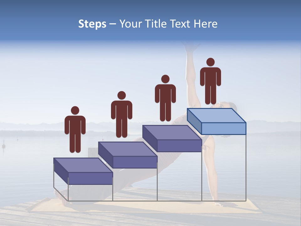 Fitness Meditation Pretty PowerPoint Template