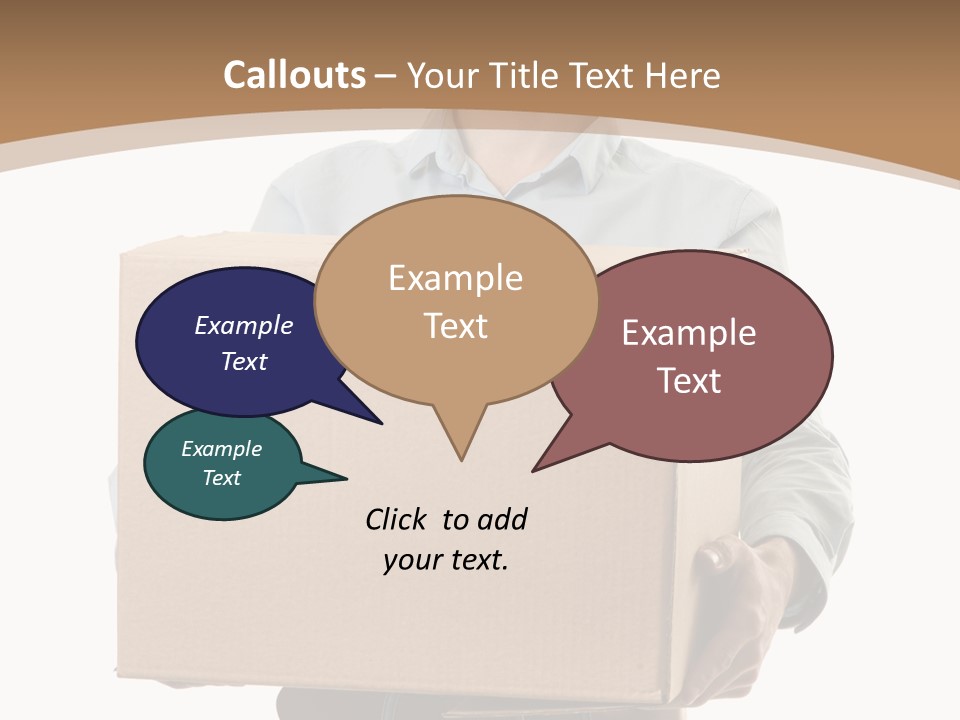 Casual  Man PowerPoint Template