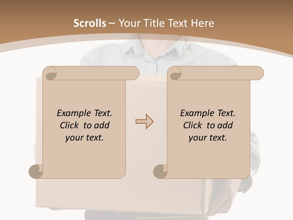Casual  Man PowerPoint Template