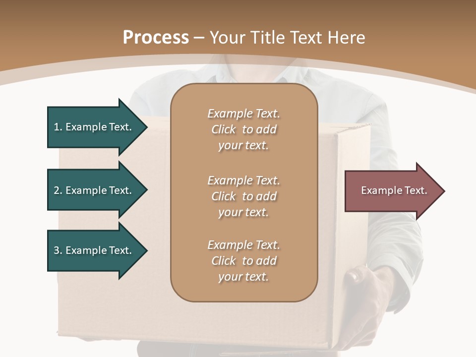 Casual  Man PowerPoint Template