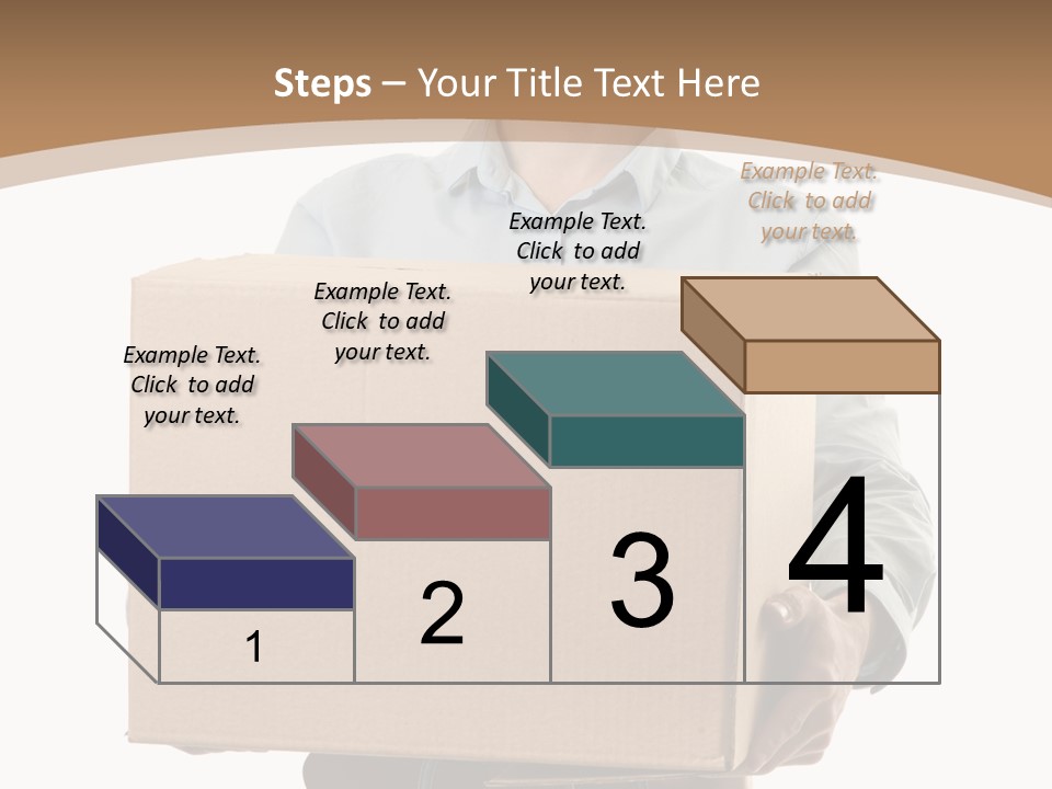 Casual  Man PowerPoint Template