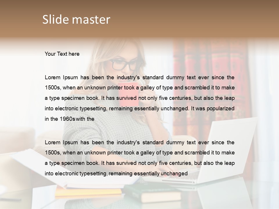 Music Microphone Instrument PowerPoint Template