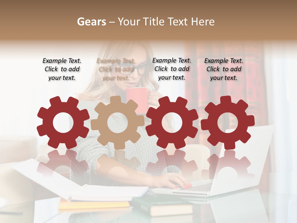 Music Microphone Instrument PowerPoint Template