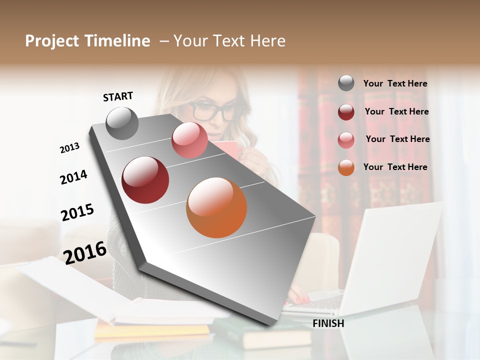 Music Microphone Instrument PowerPoint Template