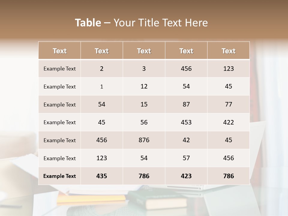 Music Microphone Instrument PowerPoint Template