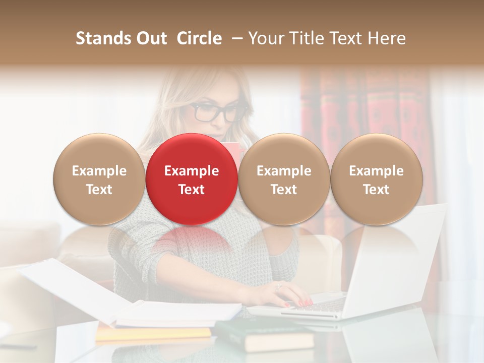 Music Microphone Instrument PowerPoint Template