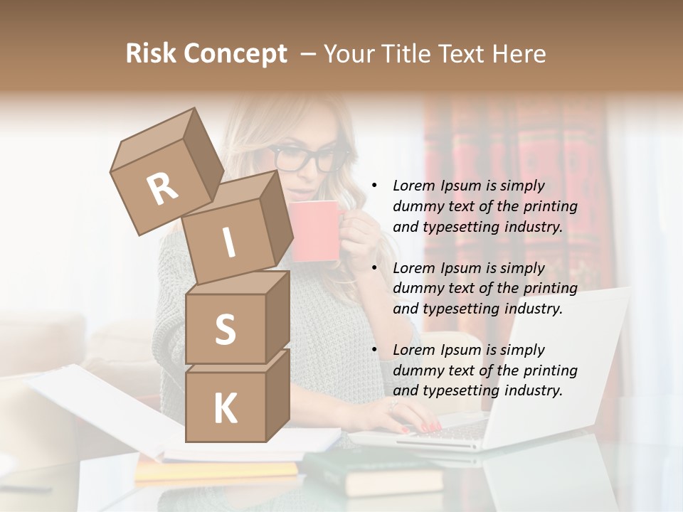 Music Microphone Instrument PowerPoint Template