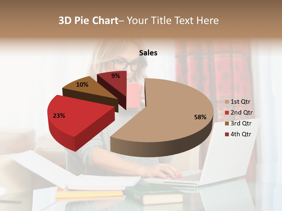Music Microphone Instrument PowerPoint Template
