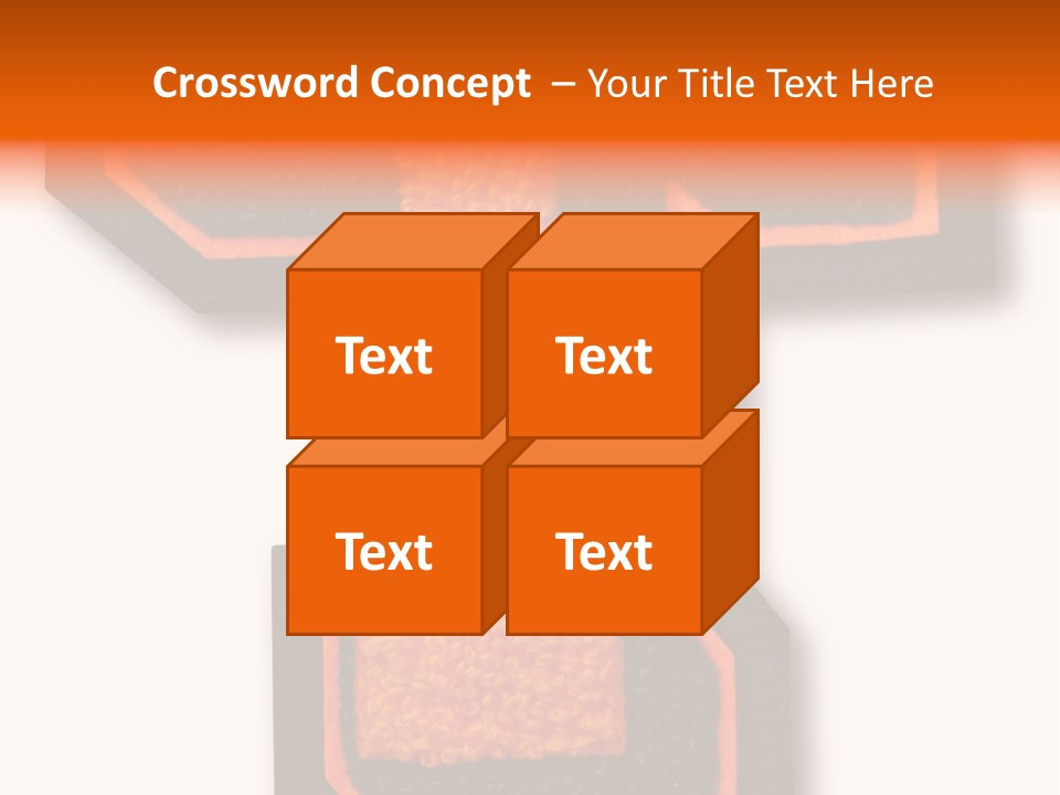 Jersey Letter Sport Letter Typography PowerPoint Template