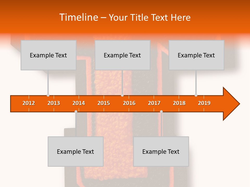 Jersey Letter Sport Letter Typography PowerPoint Template