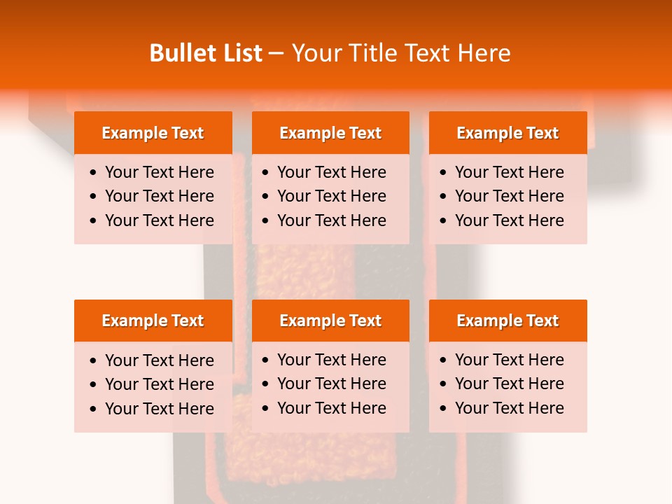 Jersey Letter Sport Letter Typography PowerPoint Template