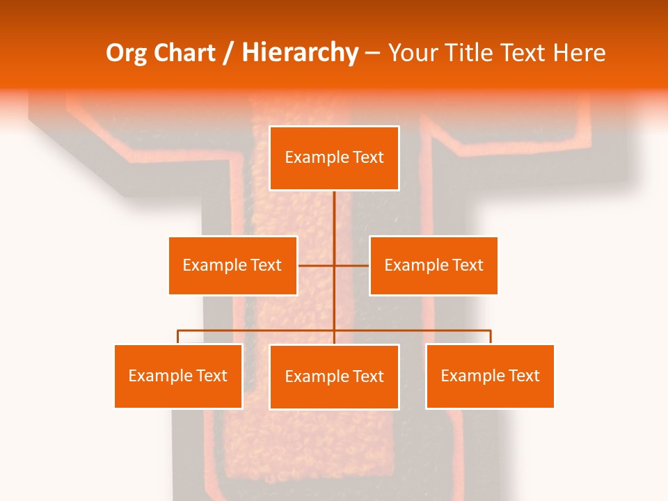 Jersey Letter Sport Letter Typography PowerPoint Template