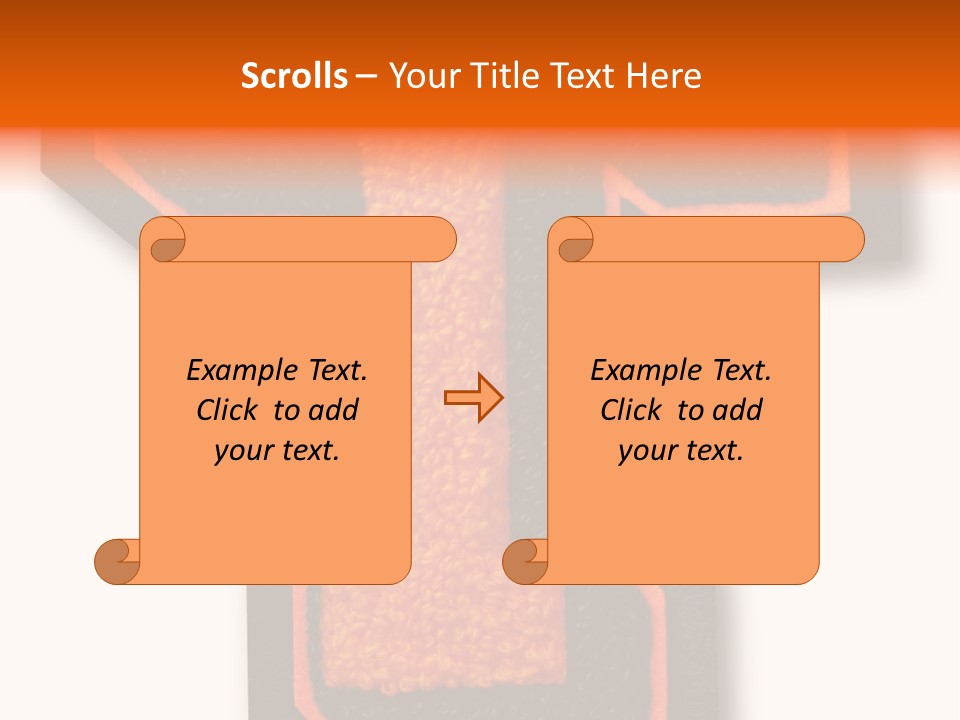 Jersey Letter Sport Letter Typography PowerPoint Template