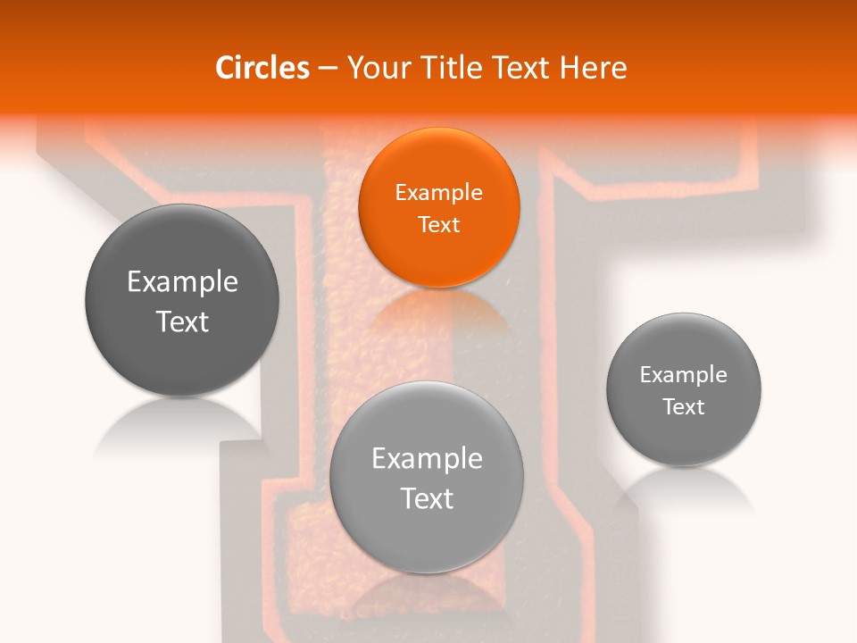 Jersey Letter Sport Letter Typography PowerPoint Template