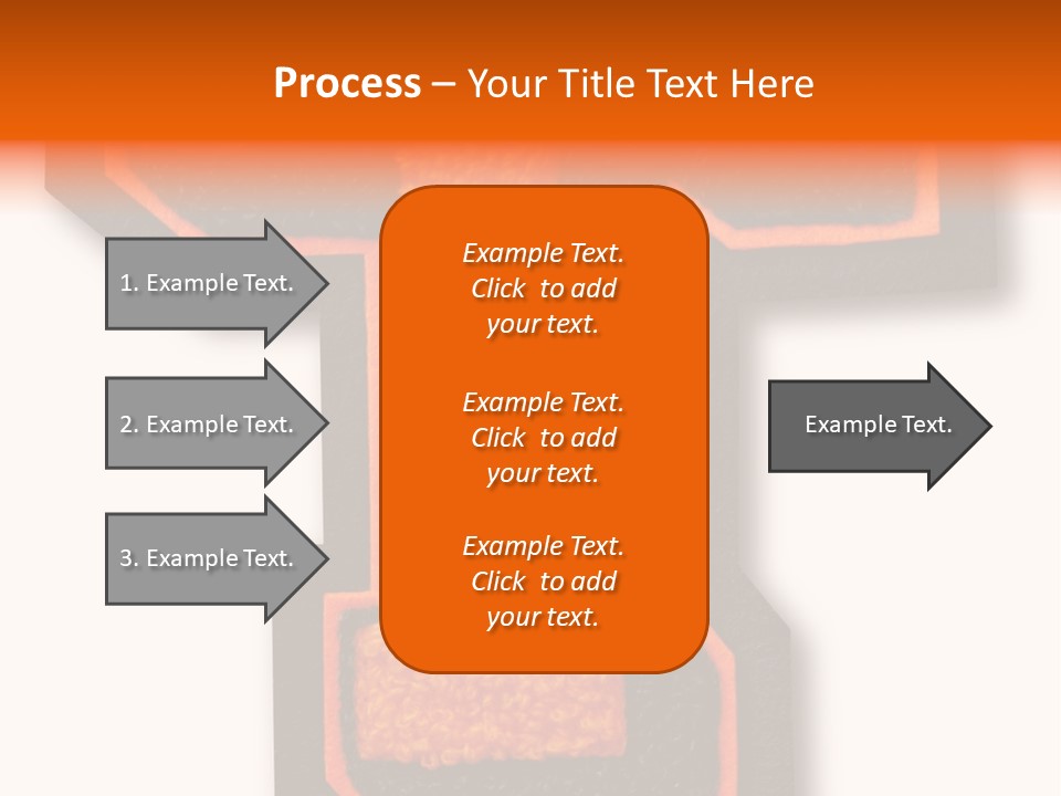 Jersey Letter Sport Letter Typography PowerPoint Template