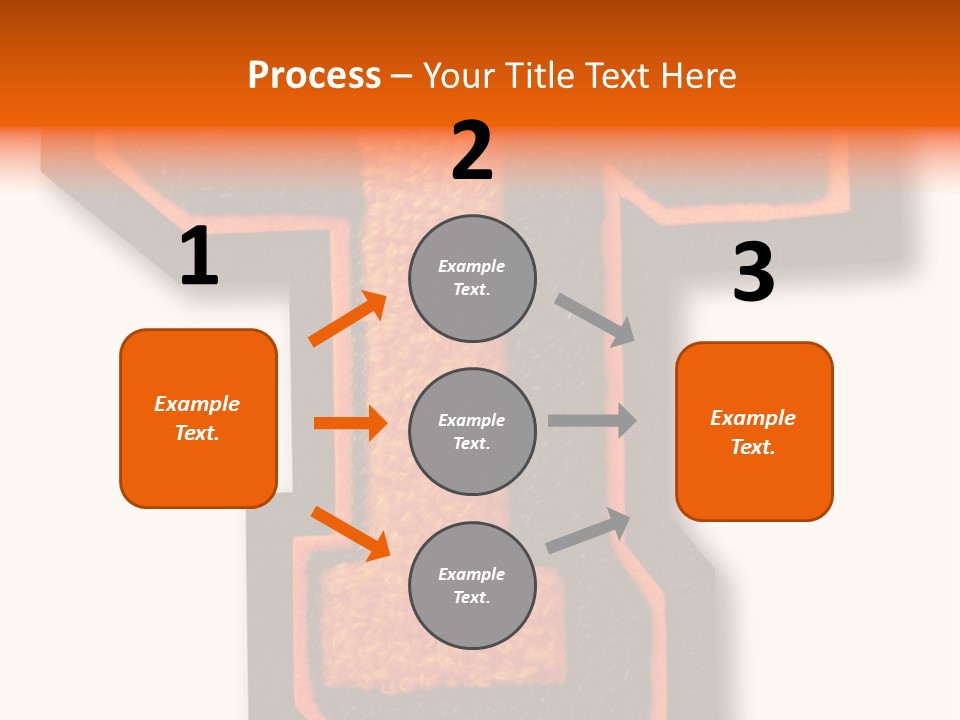 Jersey Letter Sport Letter Typography PowerPoint Template