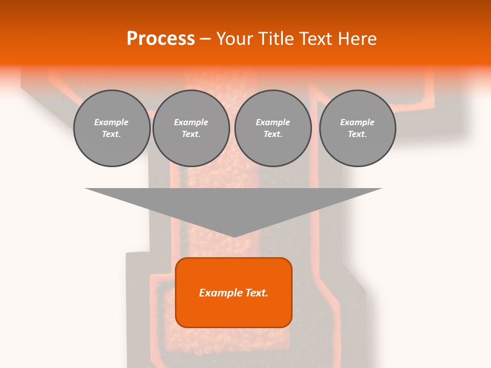 Jersey Letter Sport Letter Typography PowerPoint Template