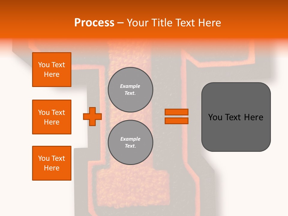 Jersey Letter Sport Letter Typography PowerPoint Template