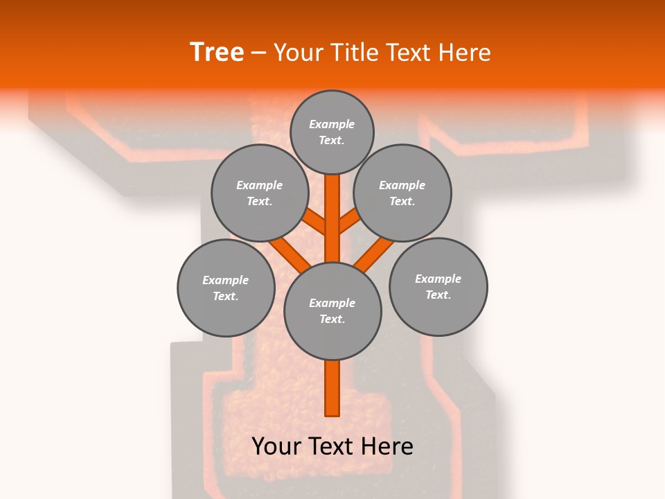 Jersey Letter Sport Letter Typography PowerPoint Template