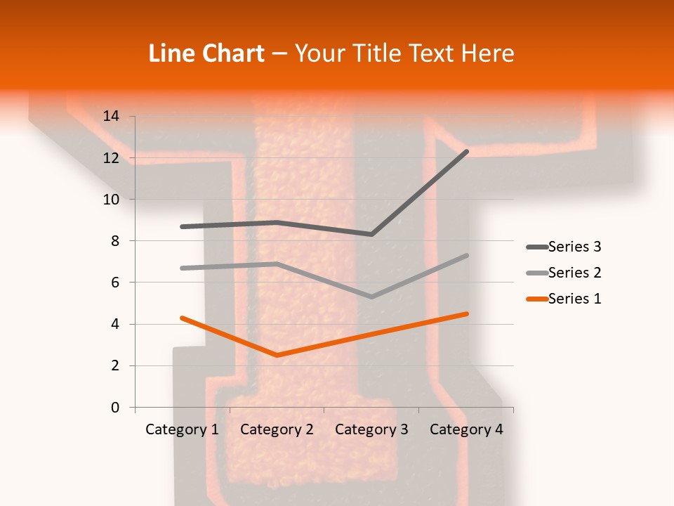 Jersey Letter Sport Letter Typography PowerPoint Template